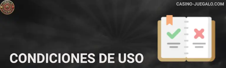 Condiciones de uso Jugabet